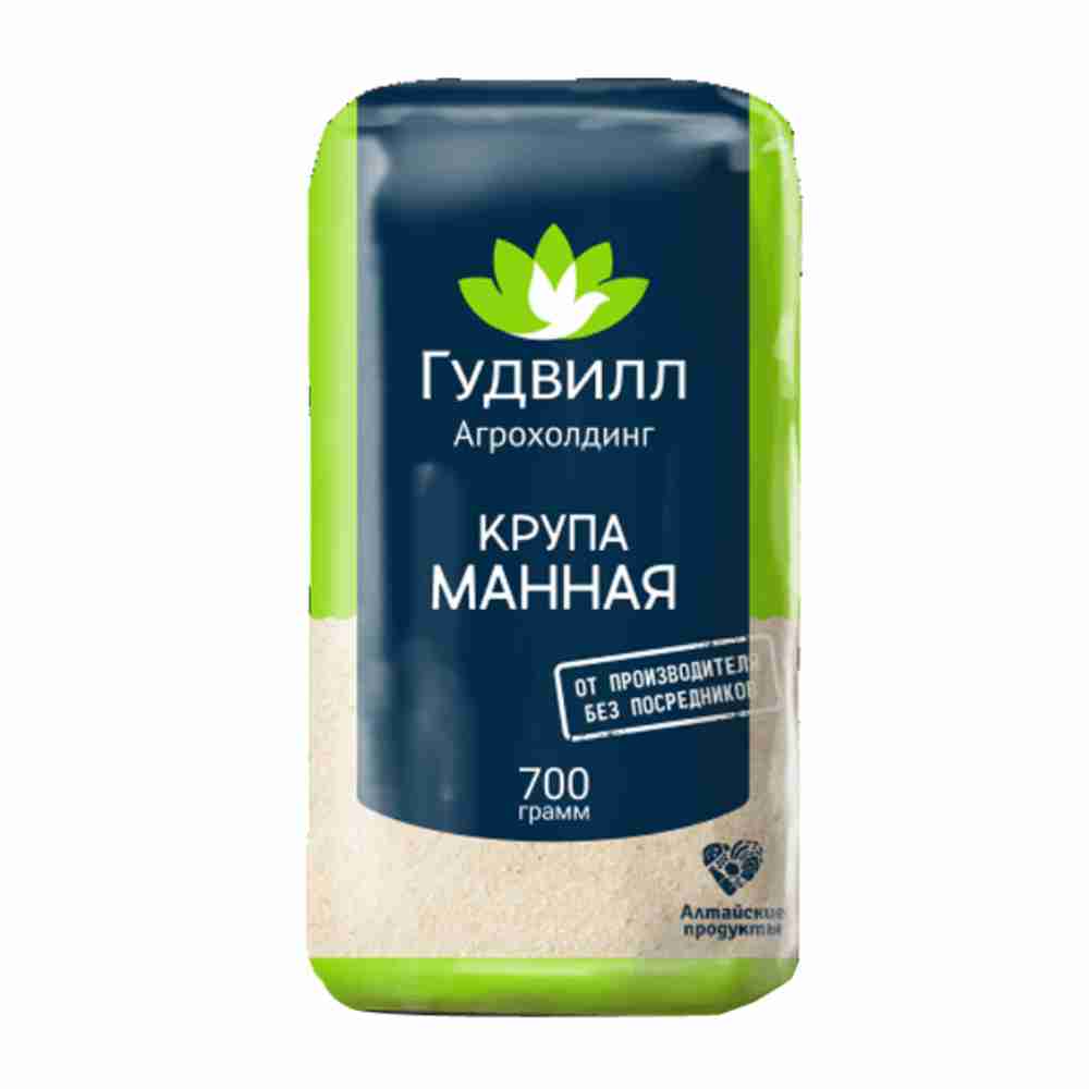 Крупа Манная  (ГУДВИЛЛ) 700 гр.