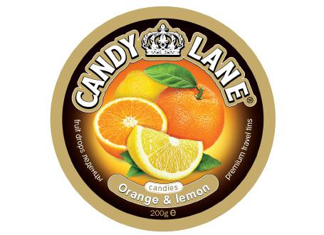 Леденцы жесть CANDY LANE лесные ягоды 200гр (Сладкая сказка)