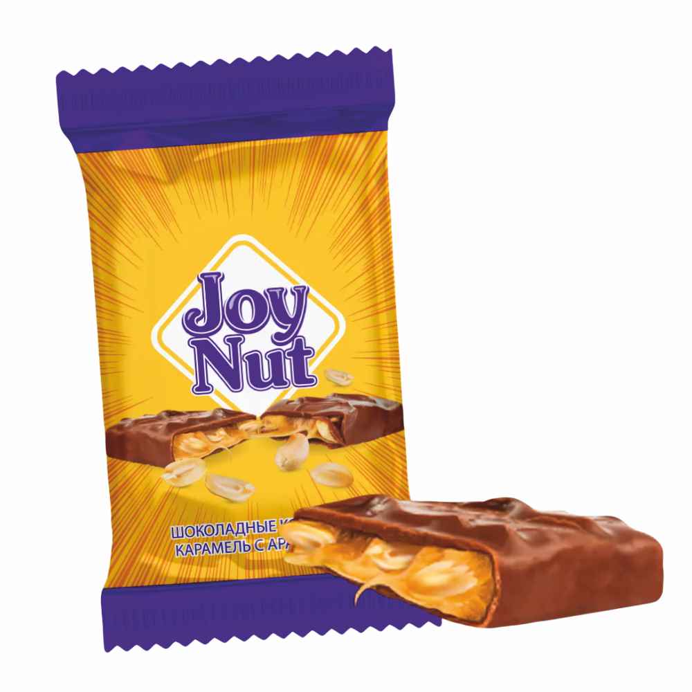 Конфеты JOY NUT карамель и арах.  900гр (Невский кондитер)