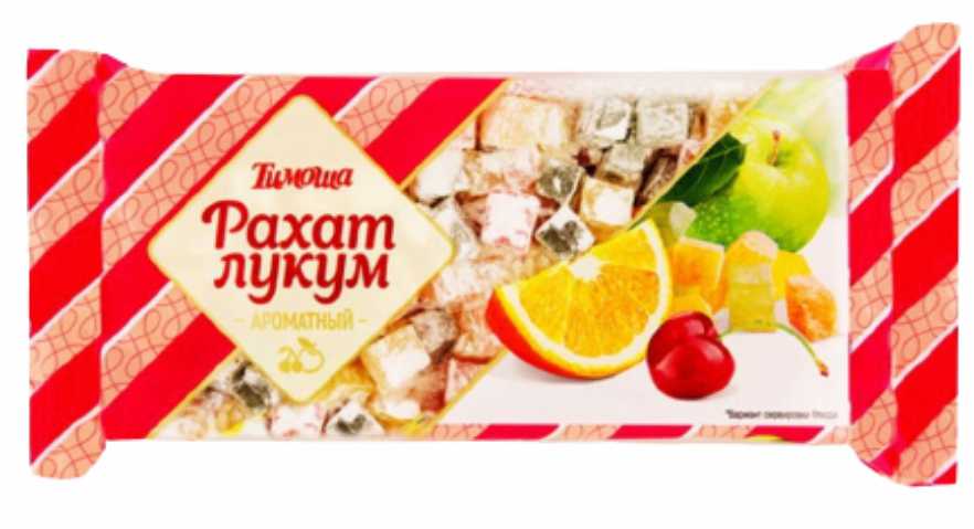 Рахат-лукум Ароматный фас (ассорти, мелкая нарезка) Тимоша 250гр