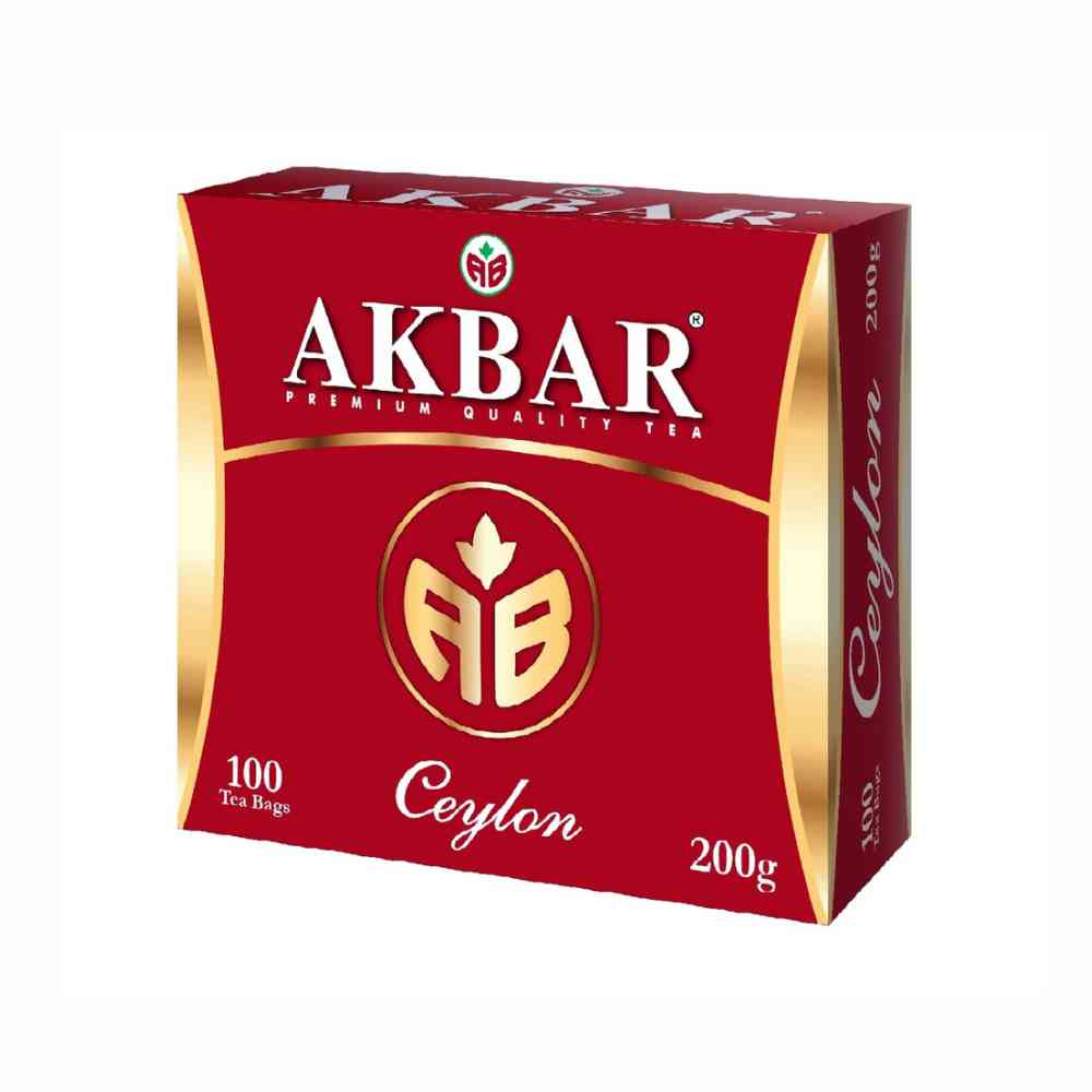 АКБАР CEYLON черный 100 пак.