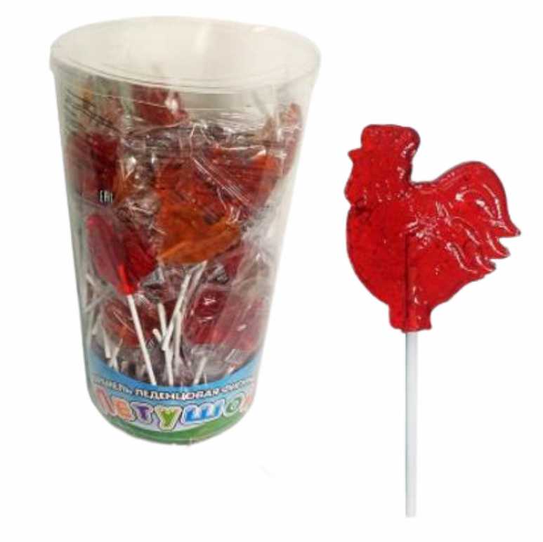 Петушок KT93612 кар. на палочке 14г/90шт/6бл (Конфитой) 