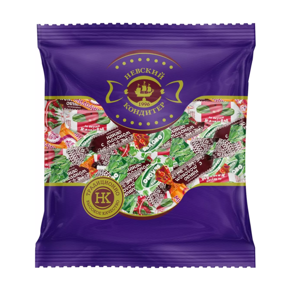 Кар-ль Микс (Яблоко,вишня,слива) K079 1кг/6пак (Невский кондитер) 