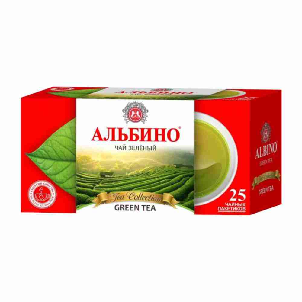 Альбино зеленый чай 25 пак.
