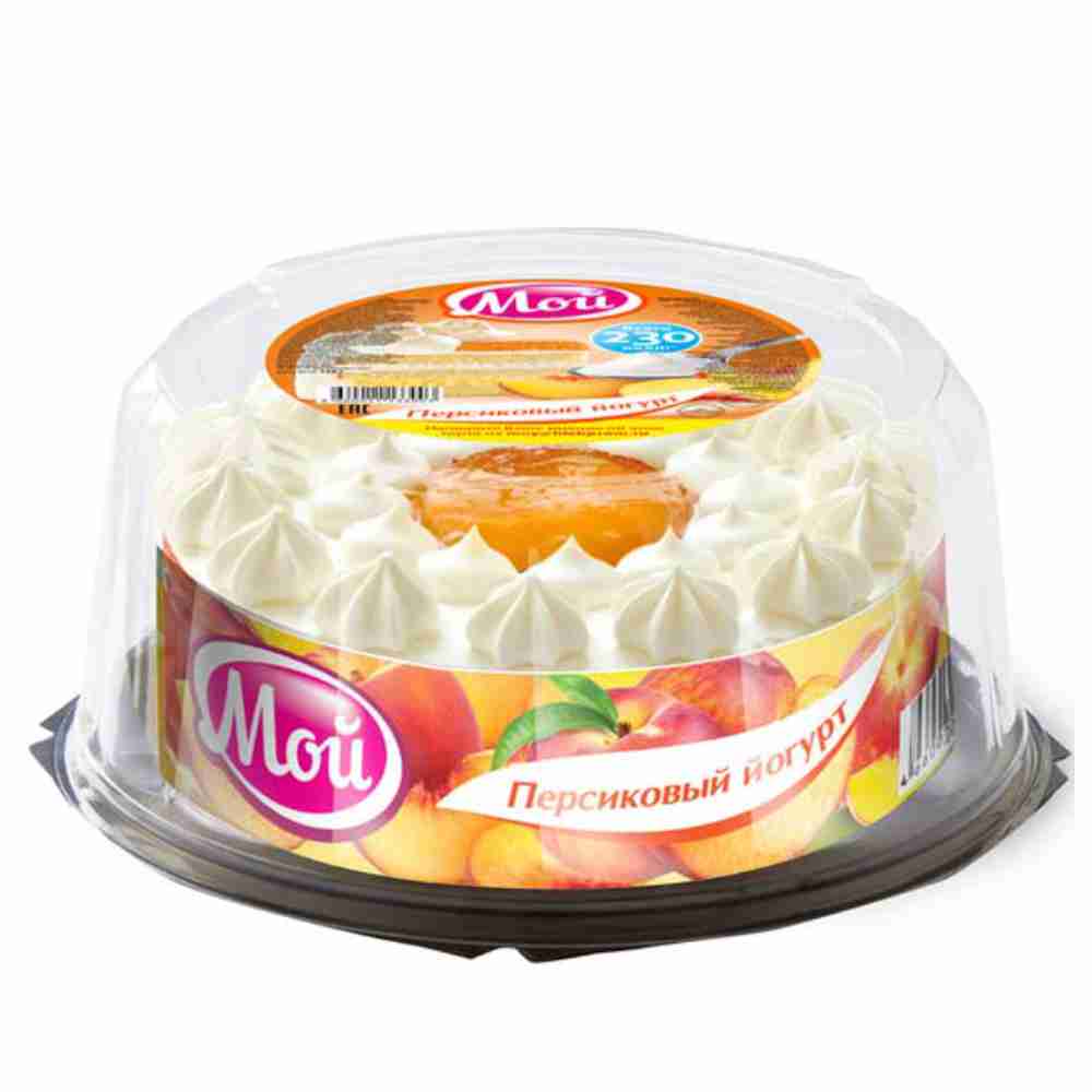 Торт "Персиковый йогурт" 750г. (Хлебпром) 
