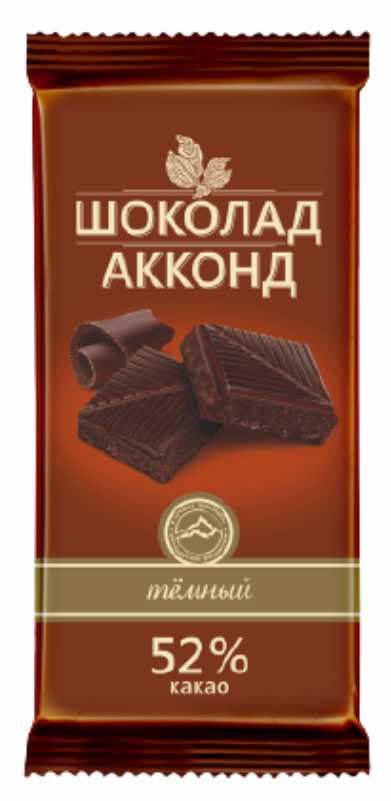 Акконд темный шоколад 90гр