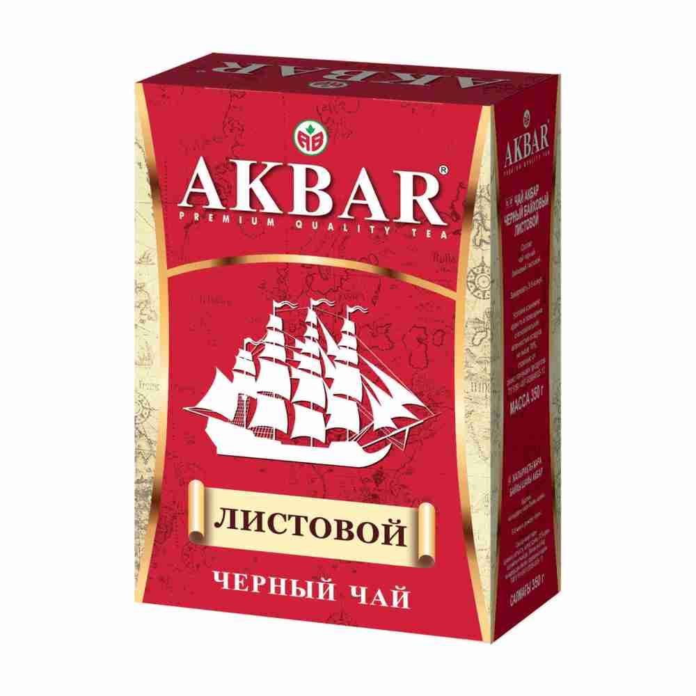 АКБАР КОРАБЛЬ 200 гр черн. байх.лист.