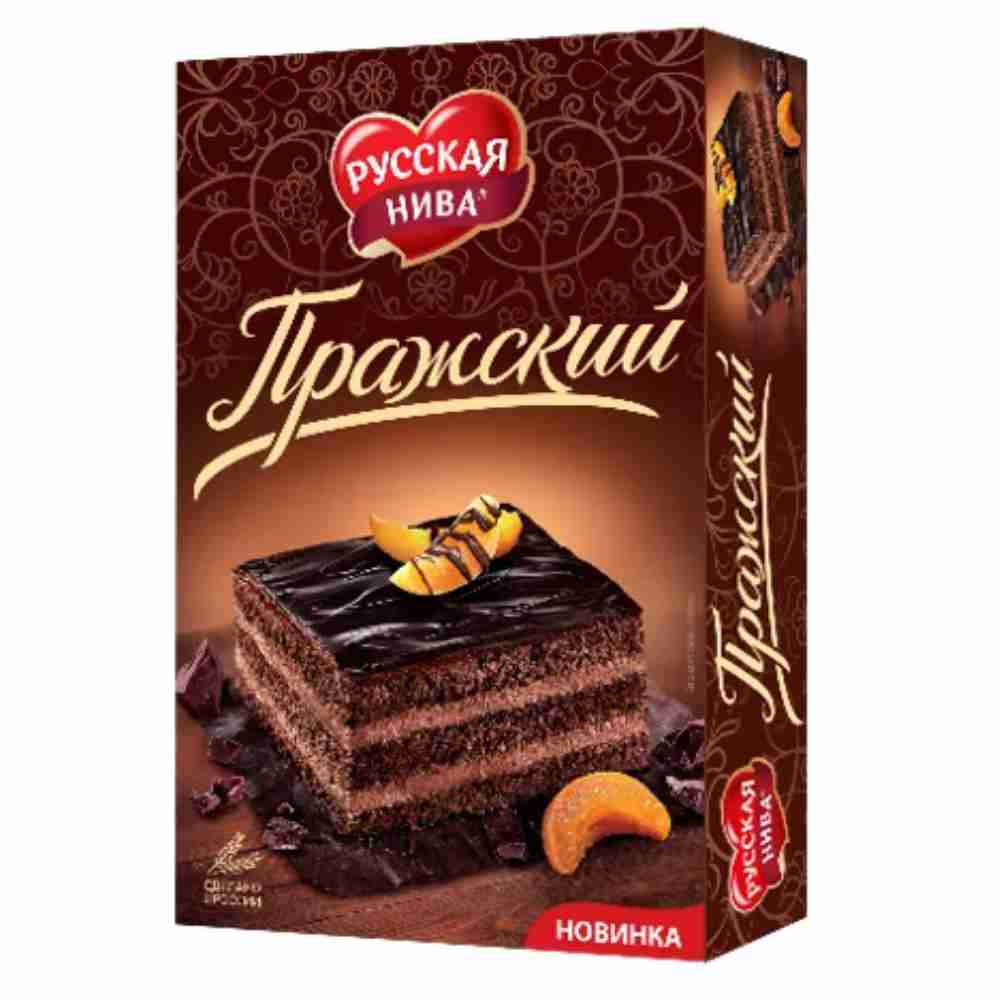 Торт "Пражский" 400г. (Русская Нива)