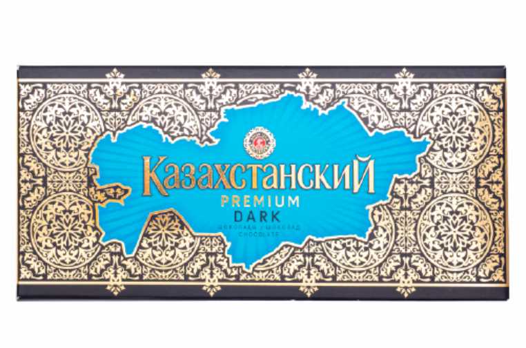 Шоколад Казахстанский Dark 100 гр. (Баян Сулу)                                                      