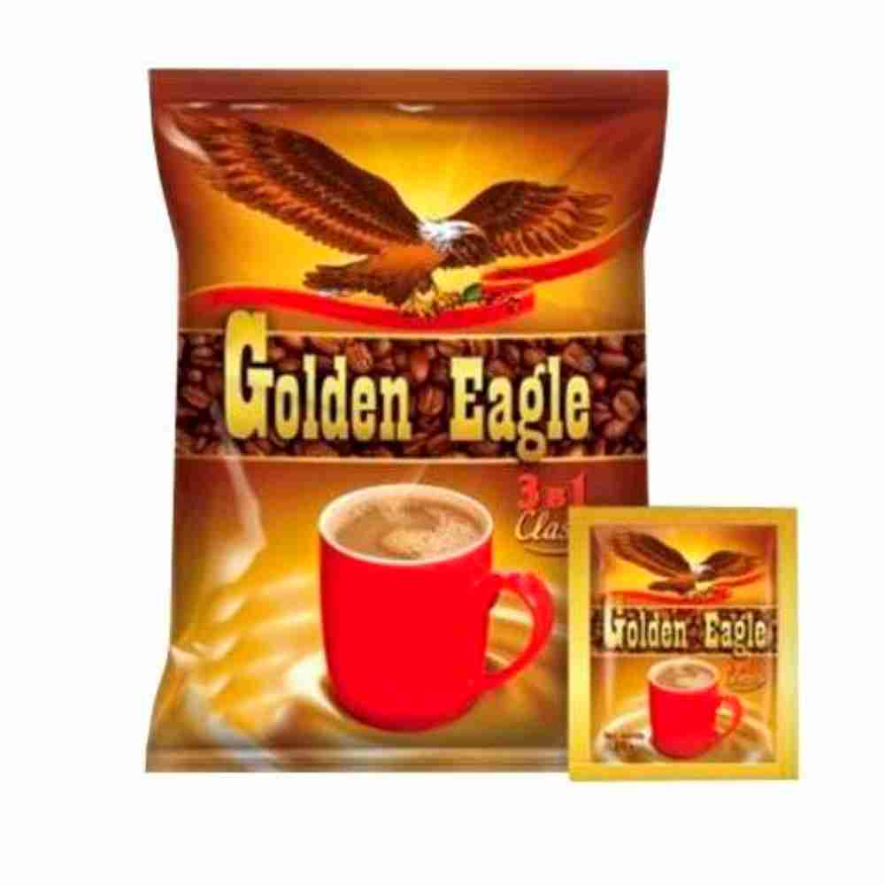 GOLDEN EAGLE 3 в 1 быстрорастворимый кофейный напиток 25 шт.