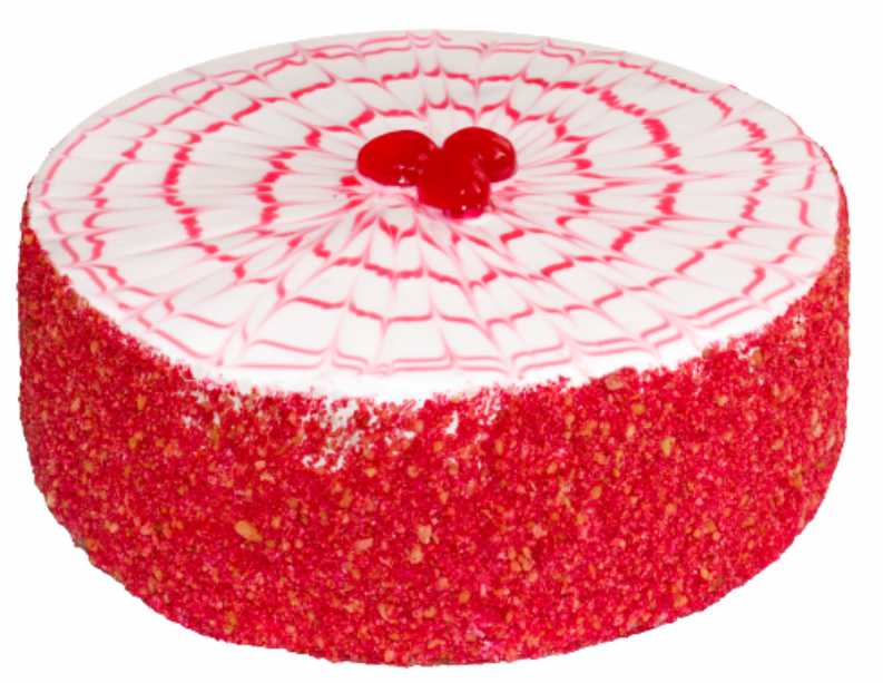 Торт "ПБК Клубника со сливками"  0,75 кг (Фантэль)
