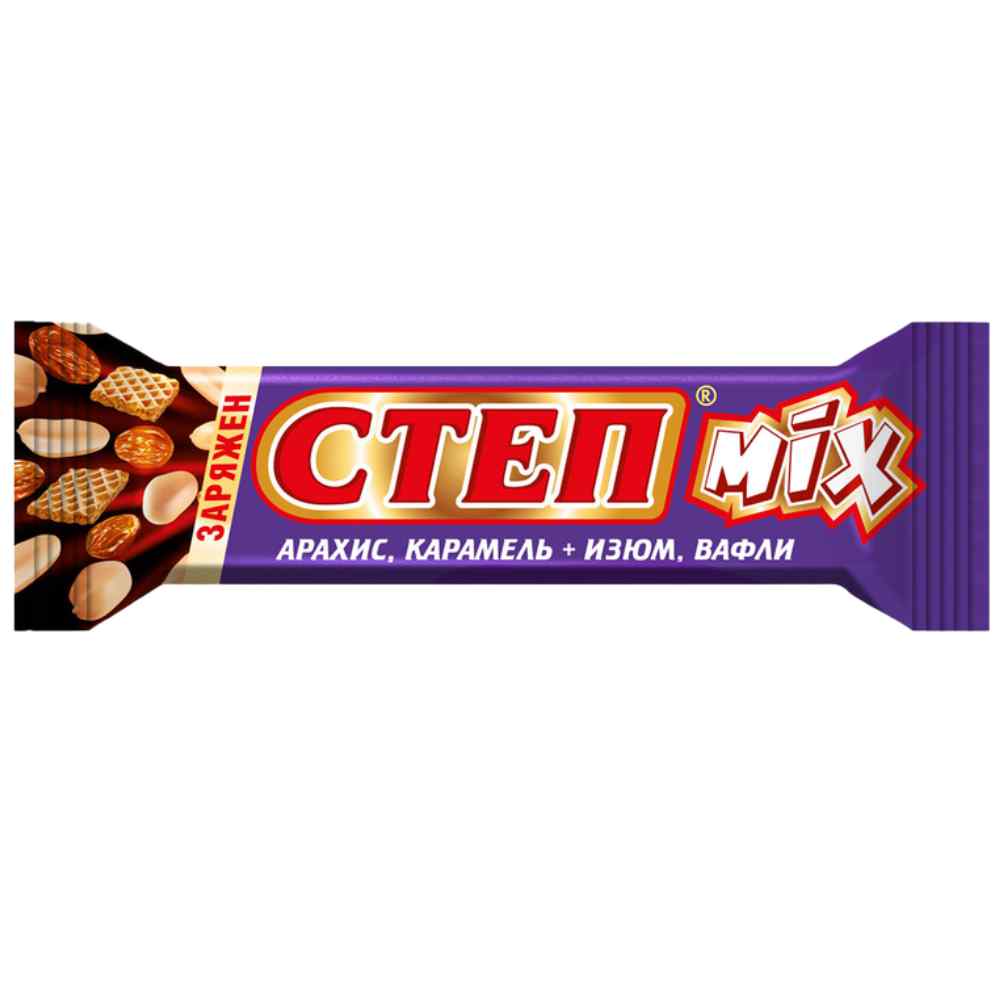 44гр Степ MIX батончик  40619/40686 44гр/20шт (Славянка)  ХФ