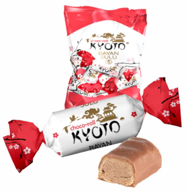 Конфеты ВS KYOTO choco-roll 1кг (Баян Сулу) 