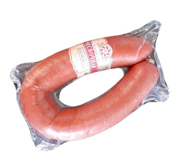 Колбаса Чесночная п/к б/о 0,6кг (Вкусноградъ) 