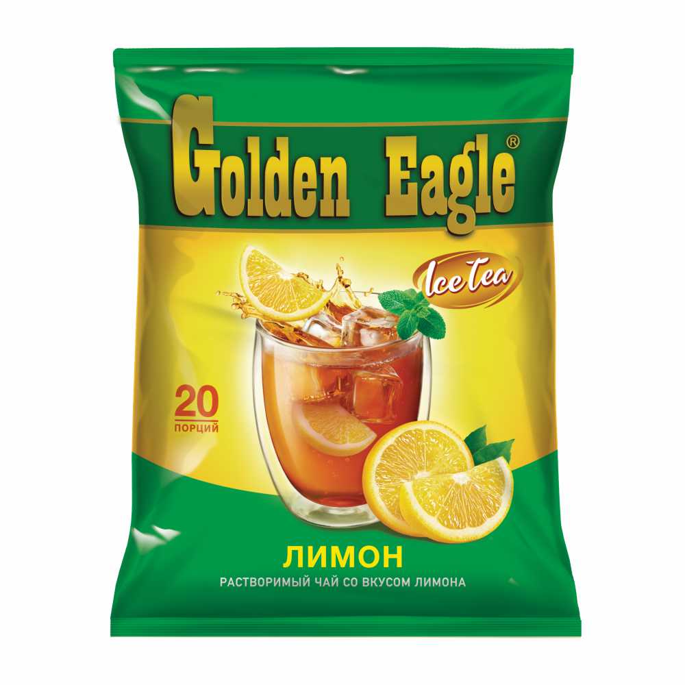 Golden Eagle Растворимый чай со вкусом Лимона 20гр