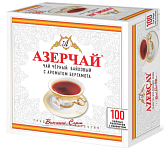 Азерчай Бергамот 100пак*2гр/6 черн байх. (419830)