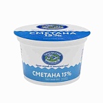Сметана 180 гр. 15% стакан (Тюкалинский)
