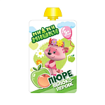 Пюре 90г дой-пак Ми-ми-мишки Персик-Яблоко 