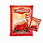 COFFEE CLUB Классик 50 шт/уп 3-в-1 быстрорастворимый кофейный напиток 18гр (Негреско)