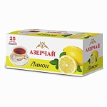 Азерчай КОНВЕРТ лимон черный 25 пак.