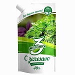 Майонез (3 Желания)  с зеленью 40% 190 гр.