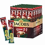 JACOBS 3 в 1 Крепкий быстрорастворимый кофейный напиток 10шт