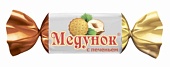 Медунок карамель/арахис/печенье 20393 кф 1кг/6 пак (Славянка)