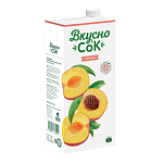 ВкусноСок 1,93л Персик напиток сокосодержащий/6шт