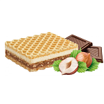 Вафли "Какаду" ореховые шоколадно-пломбир Слакон 1кг.