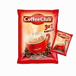 COFFEE CLUB 50 шт/уп 3-в-1 быстрорастворимый кофейный напиток 18гр